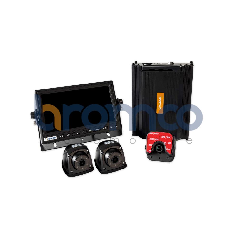 3 CAMERA MDVR KIT WITH 2TB HDD GPS INC MONITOR