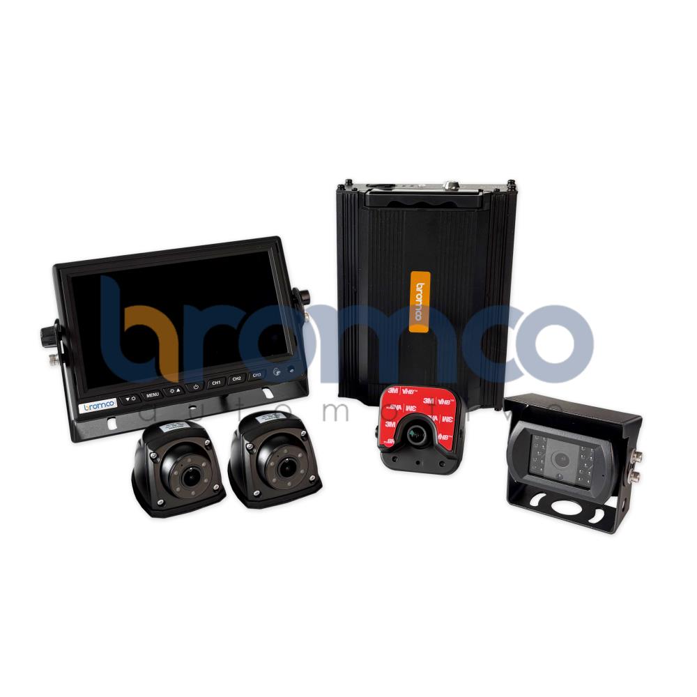 4 CAMERA 720P HD MDVR KIT WITH 2TB HDD GPS INC 7 INCH MONITOR